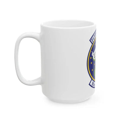 95th Airlift Squadron (U.S. Air Force) White Coffee Mug - Go Mug Yourself