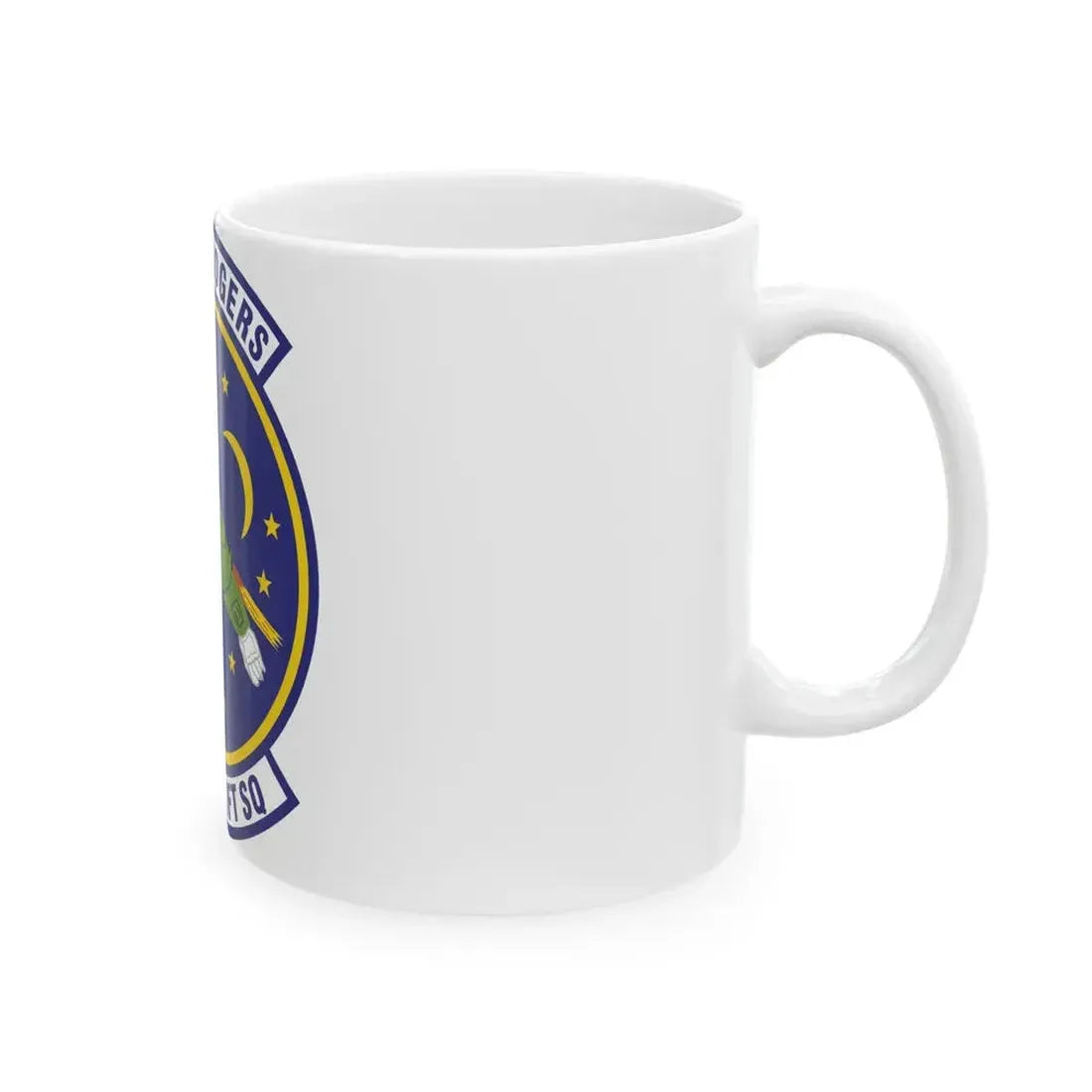 95th Airlift Squadron (U.S. Air Force) White Coffee Mug - Go Mug Yourself