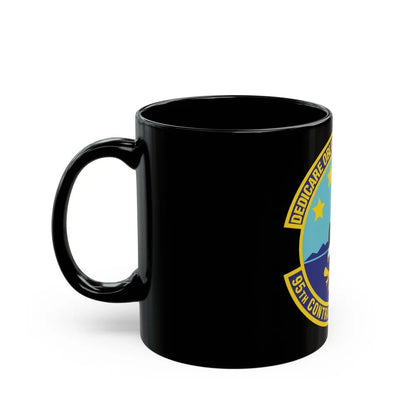 95th Contracting Squadron (U.S. Air Force) Black Coffee Mug-Go Mug Yourself