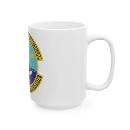 95th Contracting Squadron (U.S. Air Force) White Coffee Mug-Go Mug Yourself