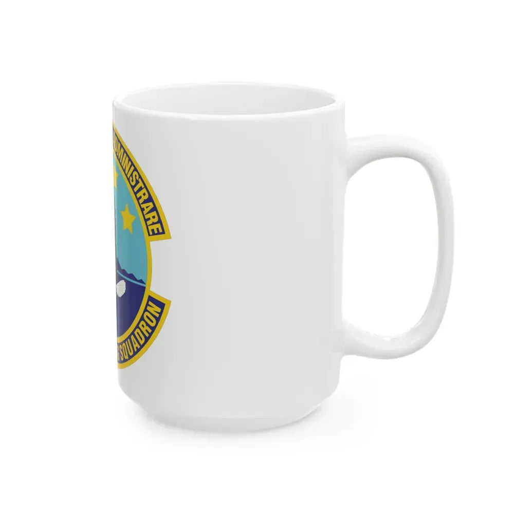 95th Contracting Squadron (U.S. Air Force) White Coffee Mug - Go Mug Yourself