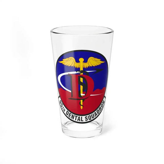 95th Dental Squadron (U.S. Air Force) Pint Glass 16oz 16oz - Go Mug Yourself