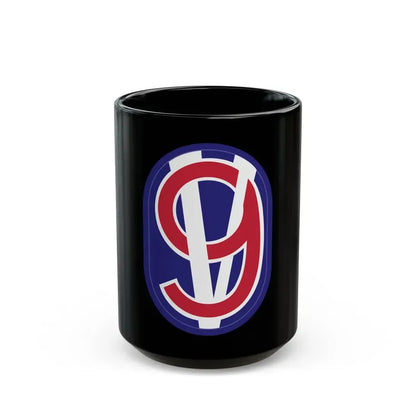 95th Infantry Division (U.S. Army) Black Coffee Mug 15oz - Go Mug Yourself