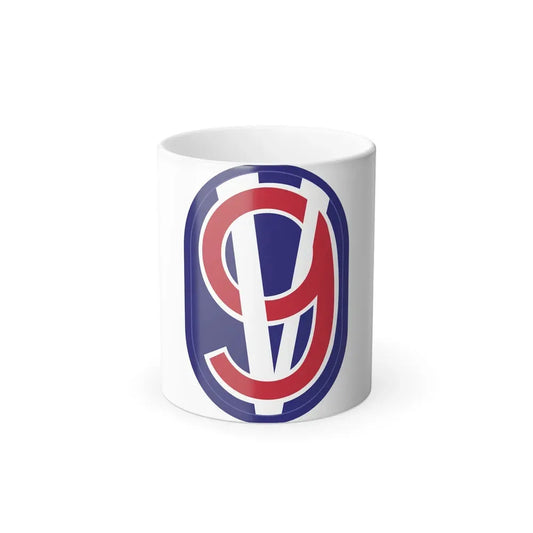 95th Infantry Division (U.S. Army) Color Changing Coffee Mug 11oz - Go Mug Yourself