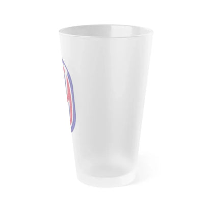 95th Infantry Division (U.S. Army) Frosted Pint Glass 16oz - Go Mug Yourself