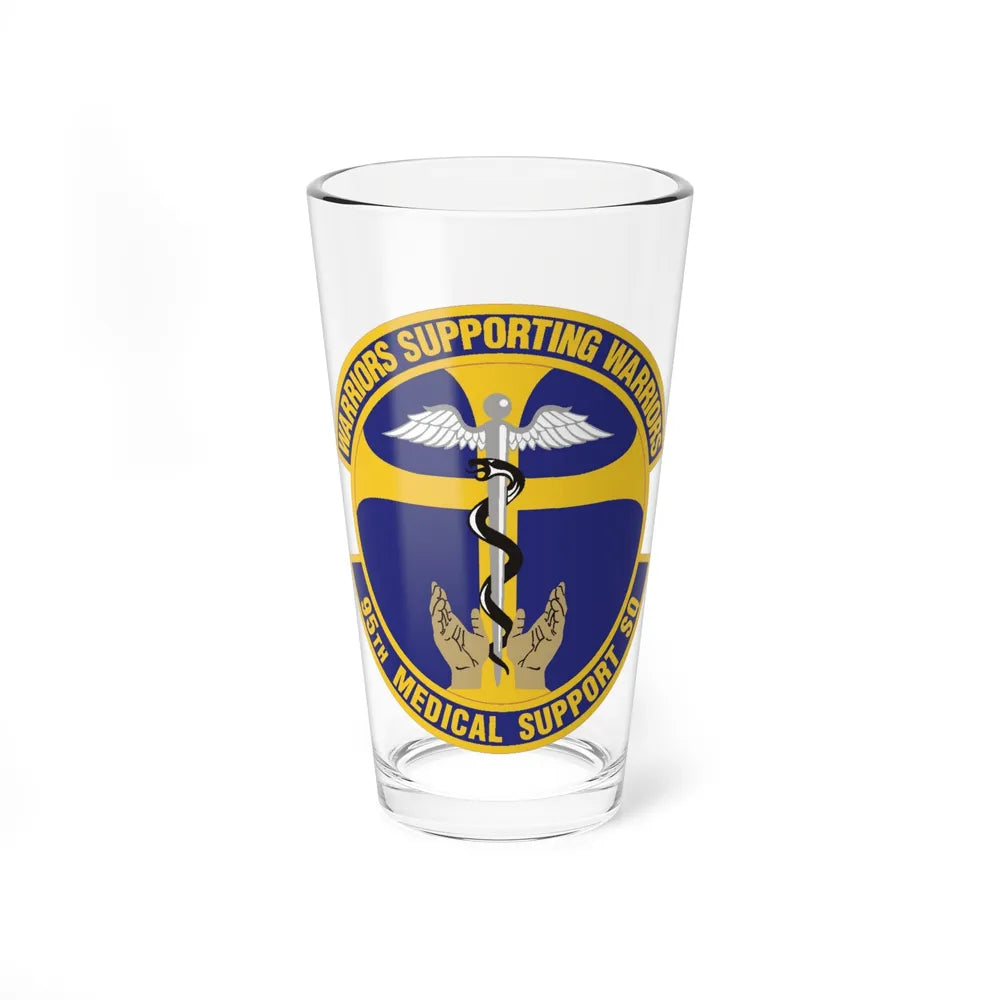 95th Medical Support Squadron (U.S. Air Force) Pint Glass 16oz-16oz-Go Mug Yourself