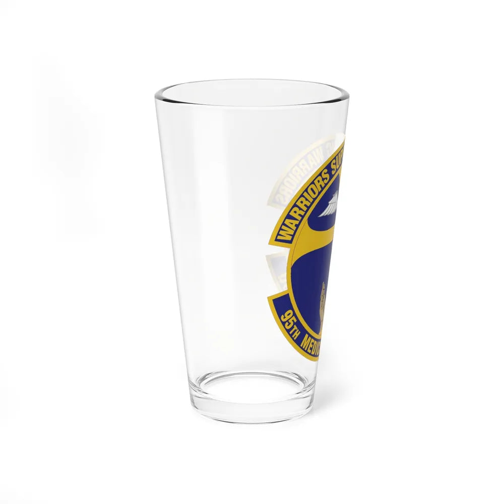 95th Medical Support Squadron (U.S. Air Force) Pint Glass 16oz-Go Mug Yourself