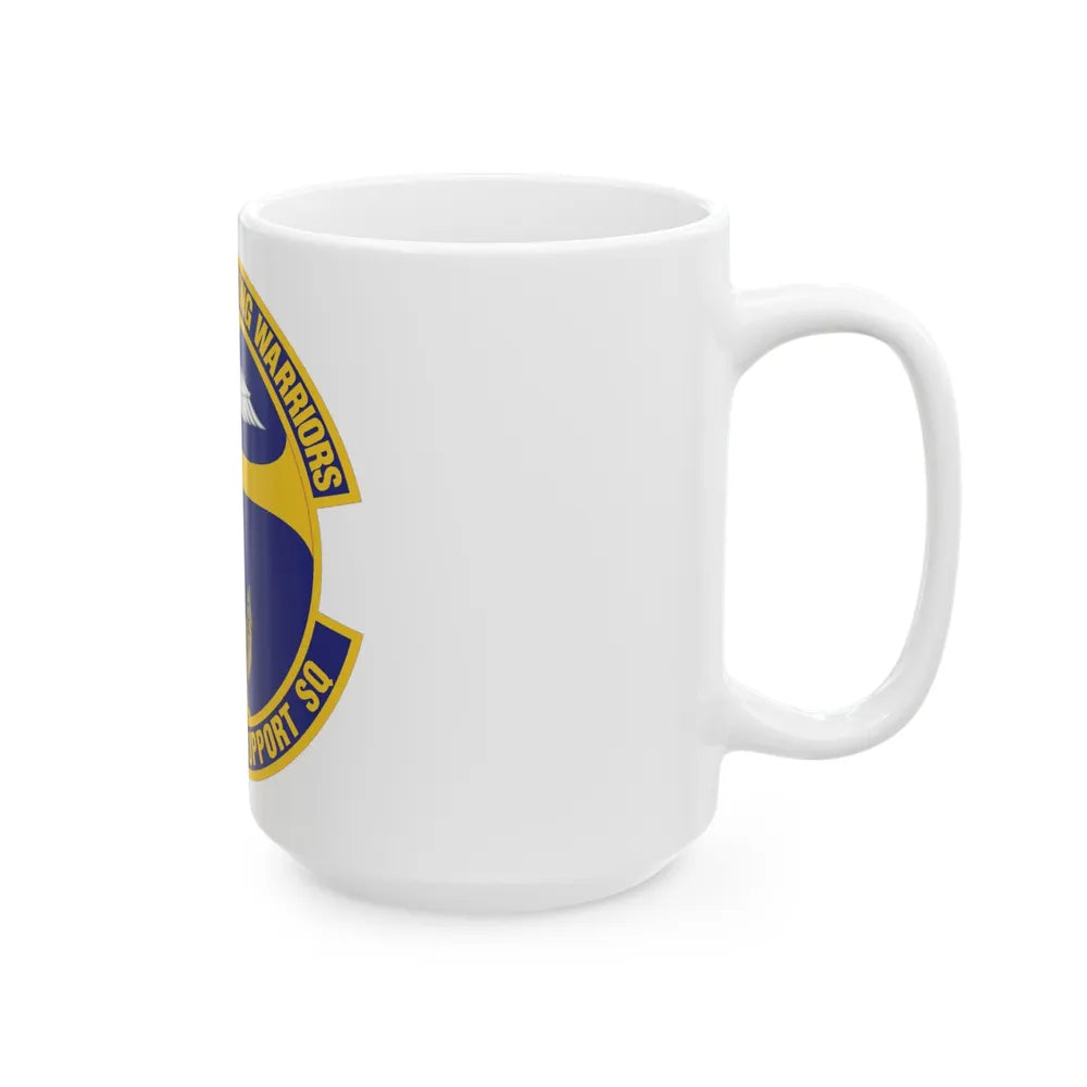 95th Medical Support Squadron (U.S. Air Force) White Coffee Mug-Go Mug Yourself