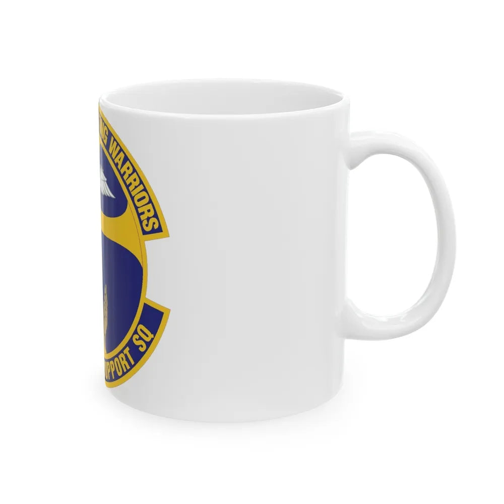 95th Medical Support Squadron (U.S. Air Force) White Coffee Mug-Go Mug Yourself