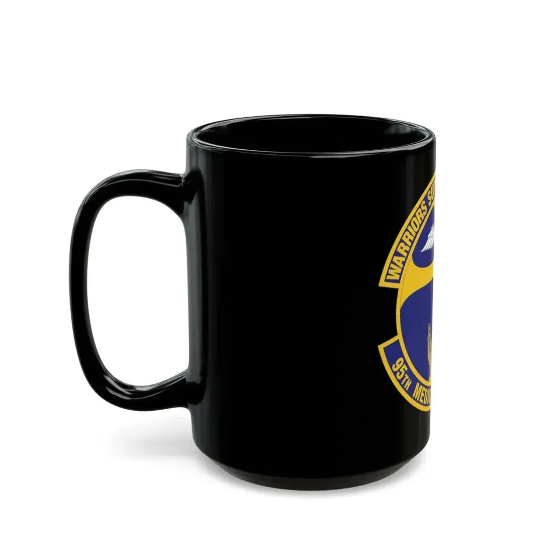 95th Medical Support Squadron (U.S. Air Force) Black Coffee Mug - Go Mug Yourself