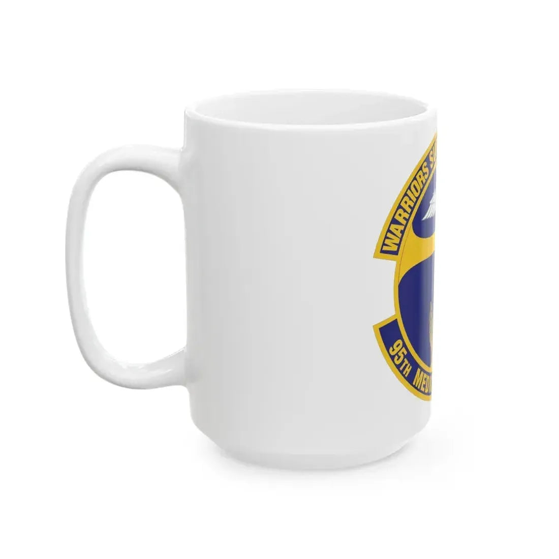 95th Medical Support Squadron (U.S. Air Force) White Coffee Mug - Go Mug Yourself