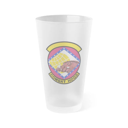 96 Aerial Port Sq AFRC (U.S. Air Force) Frosted Pint Glass 16oz-16oz-Frosted-Go Mug Yourself