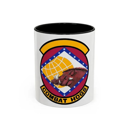 96 Aerial Port Sq AFRC (U.S. Air Force) Accent Coffee Mug 11oz Black - Go Mug Yourself