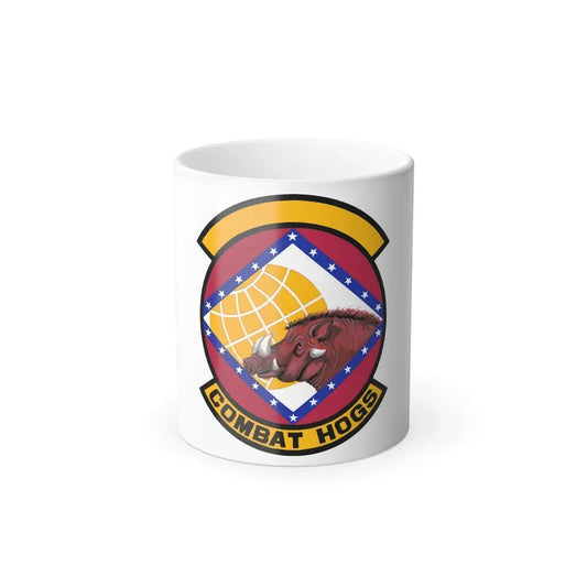 96 Aerial Port Sq AFRC (U.S. Air Force) Color Changing Coffee Mug 11oz - Go Mug Yourself