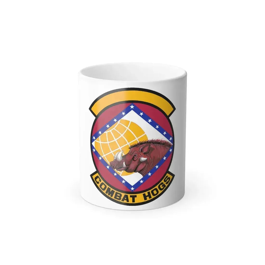 96 Aerial Port Sq AFRC (U.S. Air Force) Color Changing Coffee Mug 11oz - Go Mug Yourself