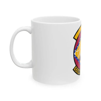 96 Aerial Port Sq AFRC (U.S. Air Force) White Coffee Mug - Go Mug Yourself