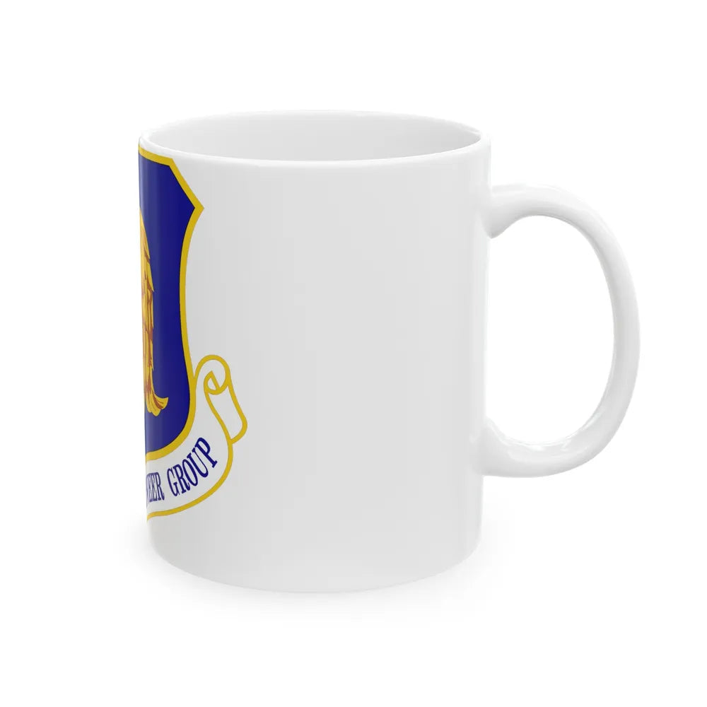 96 Civil Engineer Group AFMC (U.S. Air Force) White Coffee Mug-Go Mug Yourself