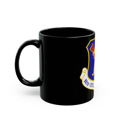 96 Civil Engineer Group AFMC (U.S. Air Force) Black Coffee Mug - Go Mug Yourself