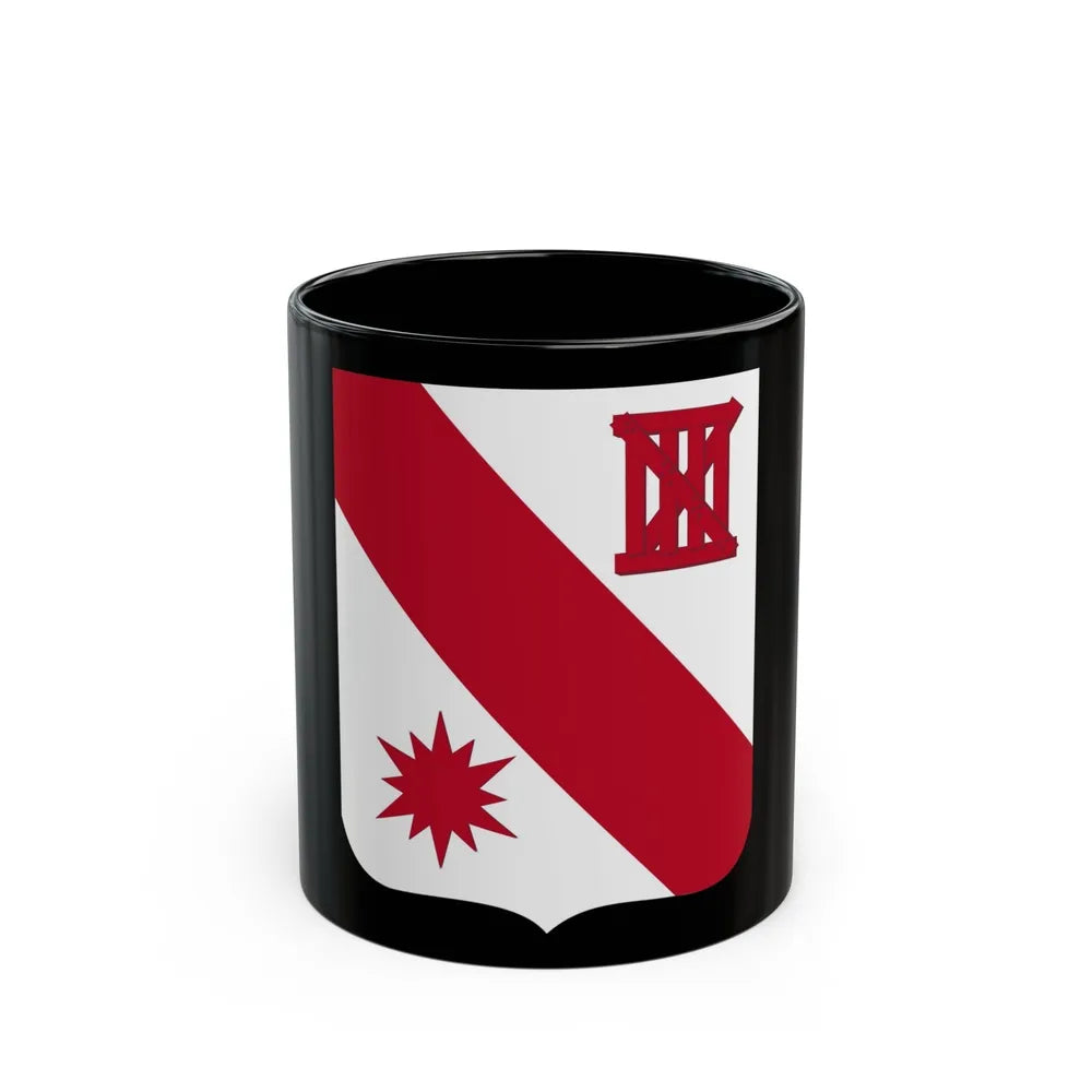 96 Engineer Battalion 2 (U.S. Army) Black Coffee Mug-11oz-Go Mug Yourself