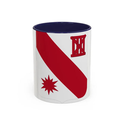 96 Engineer Battalion 2 (U.S. Army) Accent Coffee Mug 11oz Navy - Go Mug Yourself