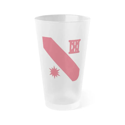 96 Engineer Battalion 2 (U.S. Army) Frosted Pint Glass 16oz Default Title - Go Mug Yourself