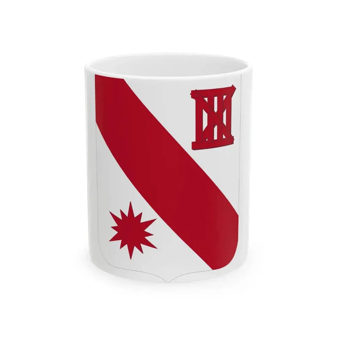 96 Engineer Battalion 2 (U.S. Army) White Coffee Mug 11oz - Go Mug Yourself
