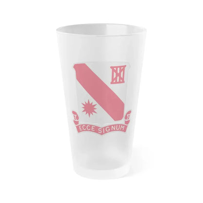 96 Engineer Battalion (U.S. Army) Frosted Pint Glass 16oz Default Title - Go Mug Yourself