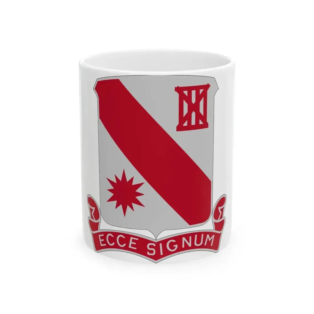 96 Engineer Battalion (U.S. Army) White Coffee Mug 11oz - Go Mug Yourself