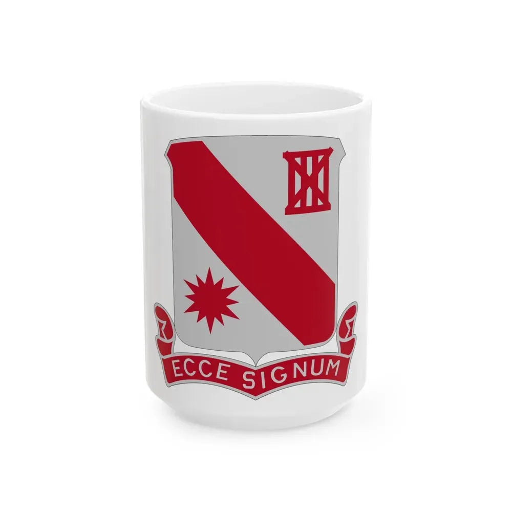96 Engineer Battalion (U.S. Army) White Coffee Mug 15oz - Go Mug Yourself