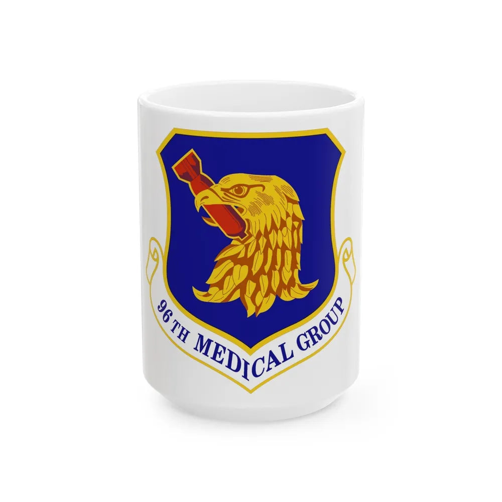 96 Medical Group ACC (U.S. Air Force) White Coffee Mug-15oz-Go Mug Yourself