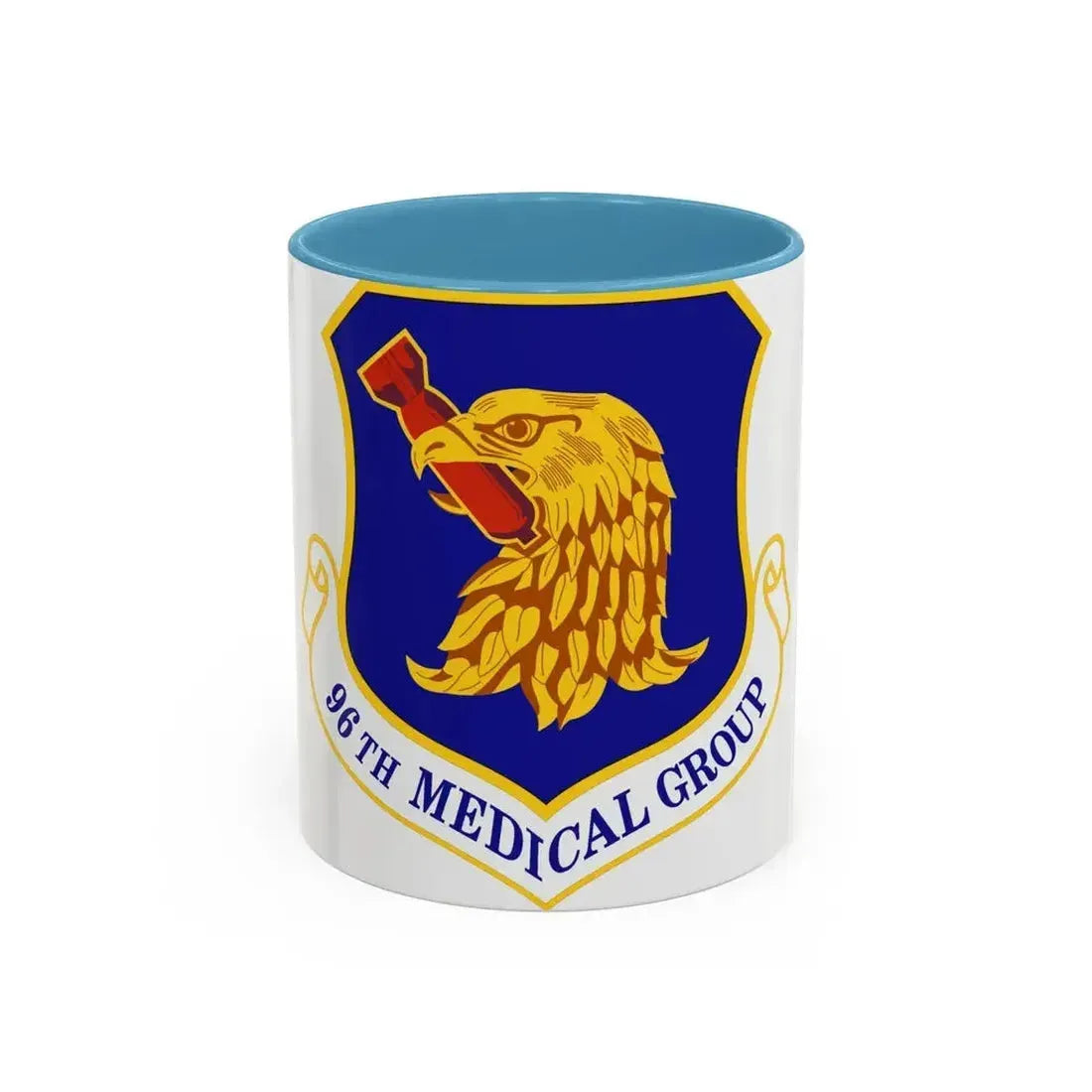 96 Medical Group ACC (U.S. Air Force) Accent Coffee Mug 11oz Light Blue - Go Mug Yourself