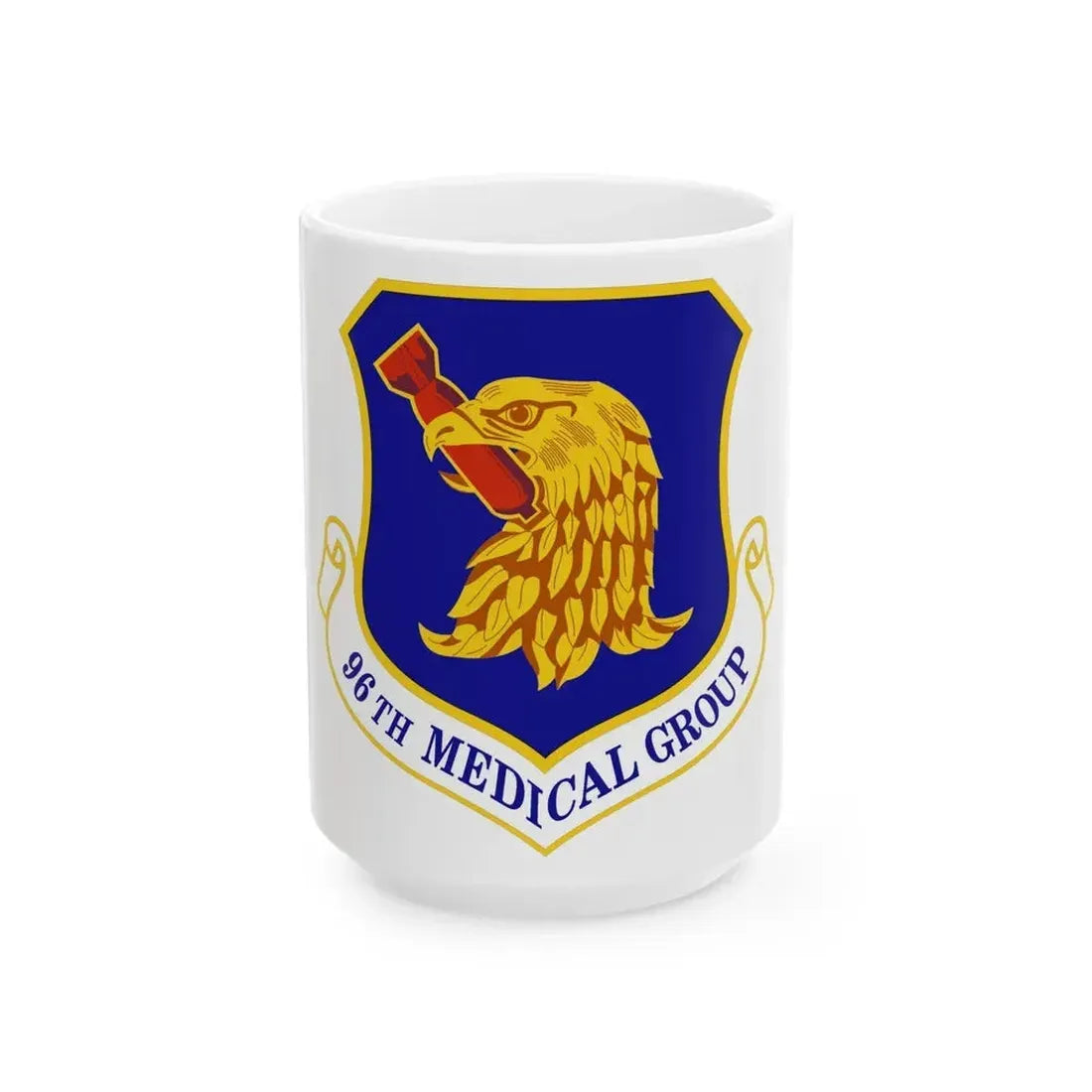 96 Medical Group ACC (U.S. Air Force) White Coffee Mug 15oz - Go Mug Yourself