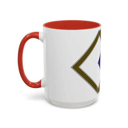 96 Sustainment Brigade (U.S. Army) Accent Coffee Mug - Go Mug Yourself