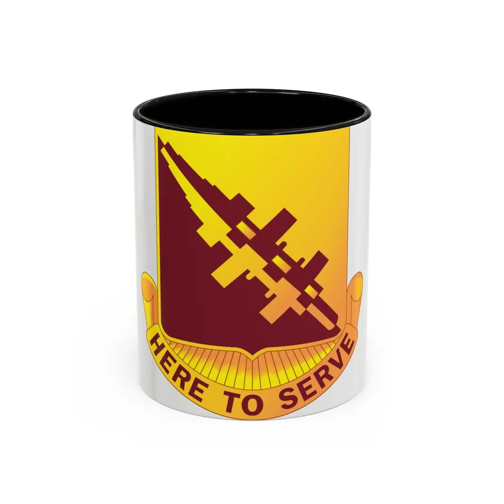 96 Transportation Battalion (U.S. Army) Accent Coffee Mug-11oz-Black-Go Mug Yourself