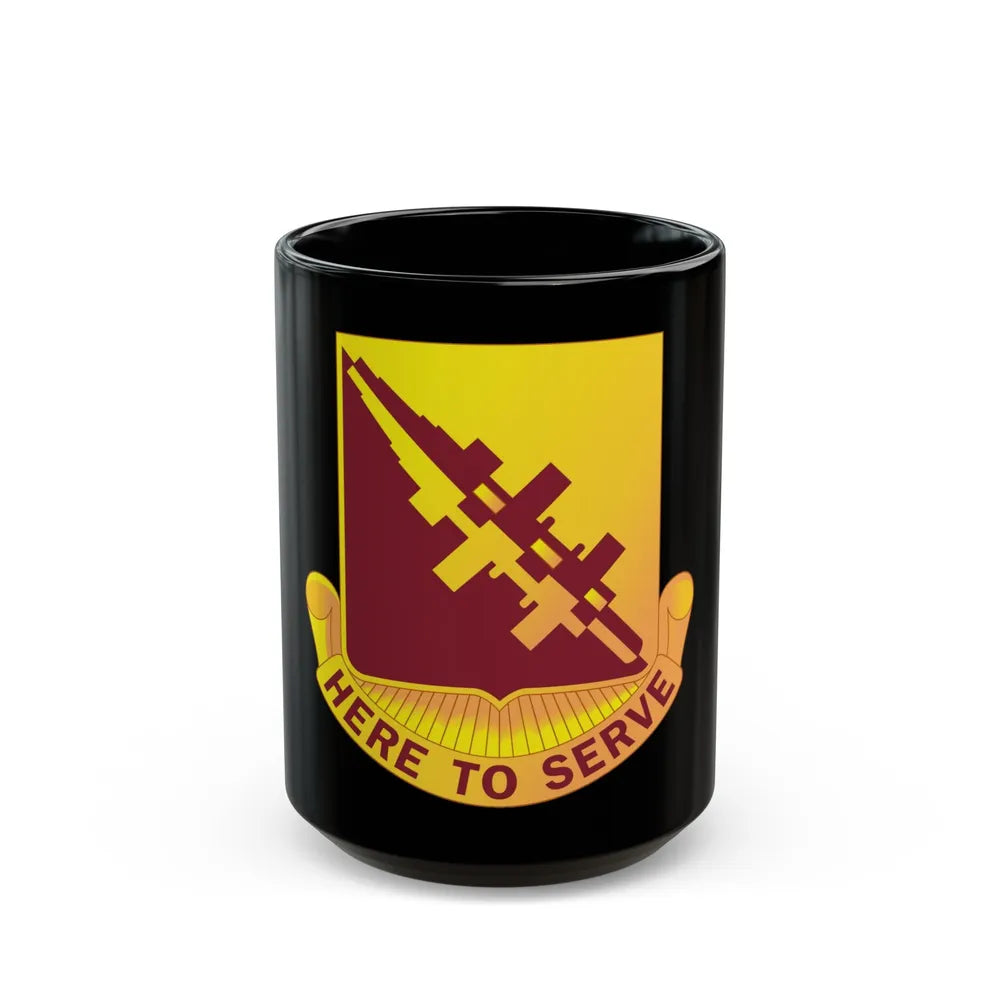 96 Transportation Battalion (U.S. Army) Black Coffee Mug-15oz-Go Mug Yourself