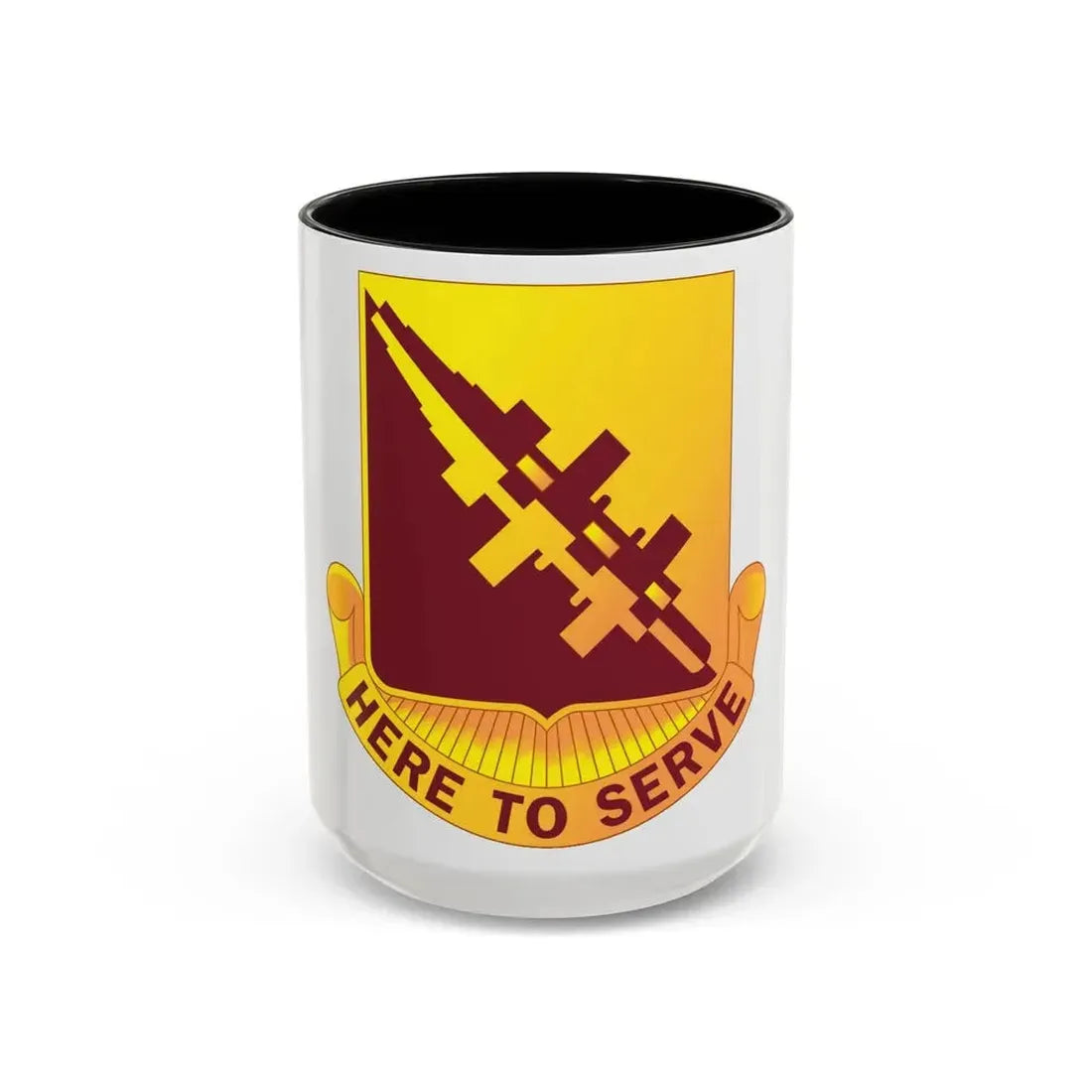 96 Transportation Battalion (U.S. Army) Accent Coffee Mug 15oz Black - Go Mug Yourself