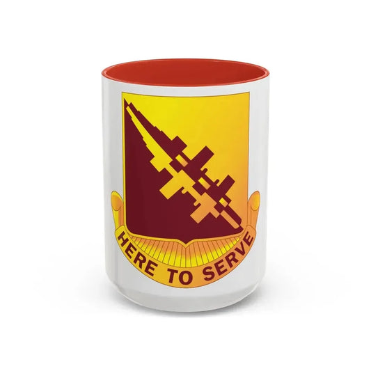 96 Transportation Battalion (U.S. Army) Accent Coffee Mug 15oz Navy - Go Mug Yourself