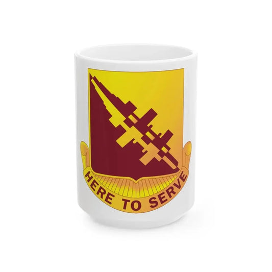 96 Transportation Battalion (U.S. Army) White Coffee Mug 15oz - Go Mug Yourself