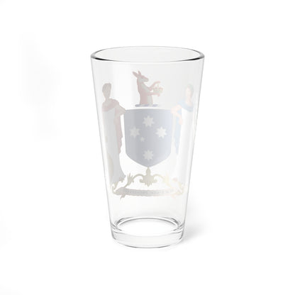 Coat of Arms of Victoria 1910-1974 (Australia) (Coat of Arms) Pint Glass 16oz