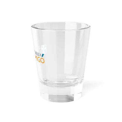 Logo de la Universidad Católica Luis Amigó (Colombia) (Coat of Arms) Shot Glass 1.5oz