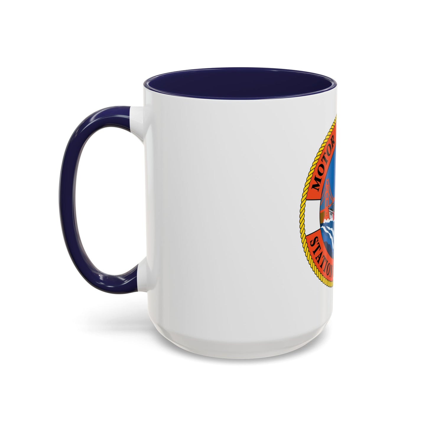 USCG Motor Lifeboat Station Golden Gate (U.S. Coast Guard) Accent Coffee Mug