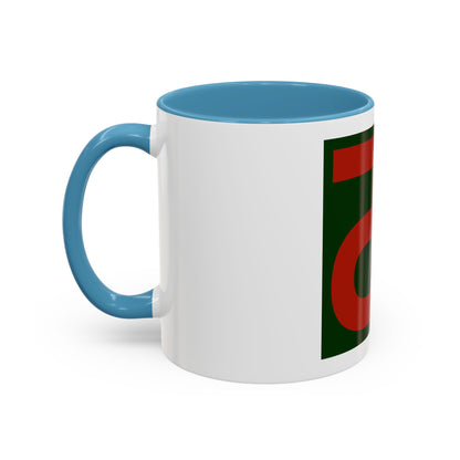 90th Infantry Division.patch (U.S. Army) Accent Coffee Mug