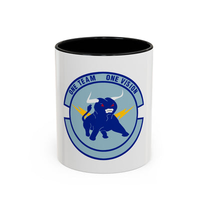 325 Civil Engineer Squadron AETC (U.S. Air Force) Accent Coffee Mug