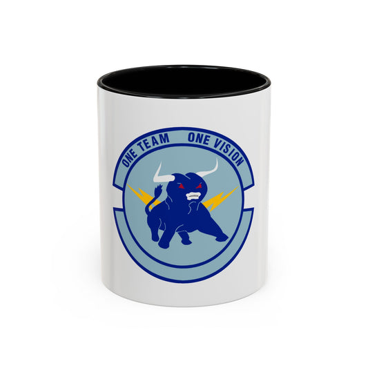 325 Civil Engineer Squadron AETC (U.S. Air Force) Accent Coffee Mug