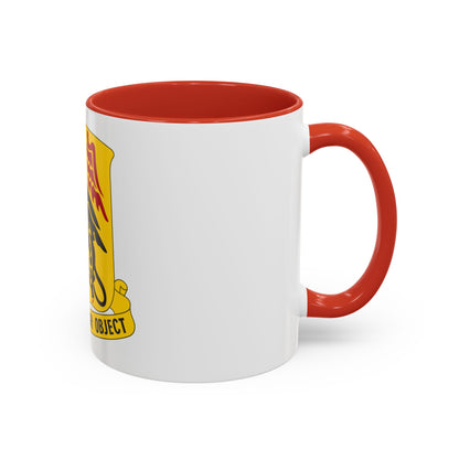 81 Airborne Antiaircraft Artillery Battalion (U.S. Army) Accent Coffee Mug