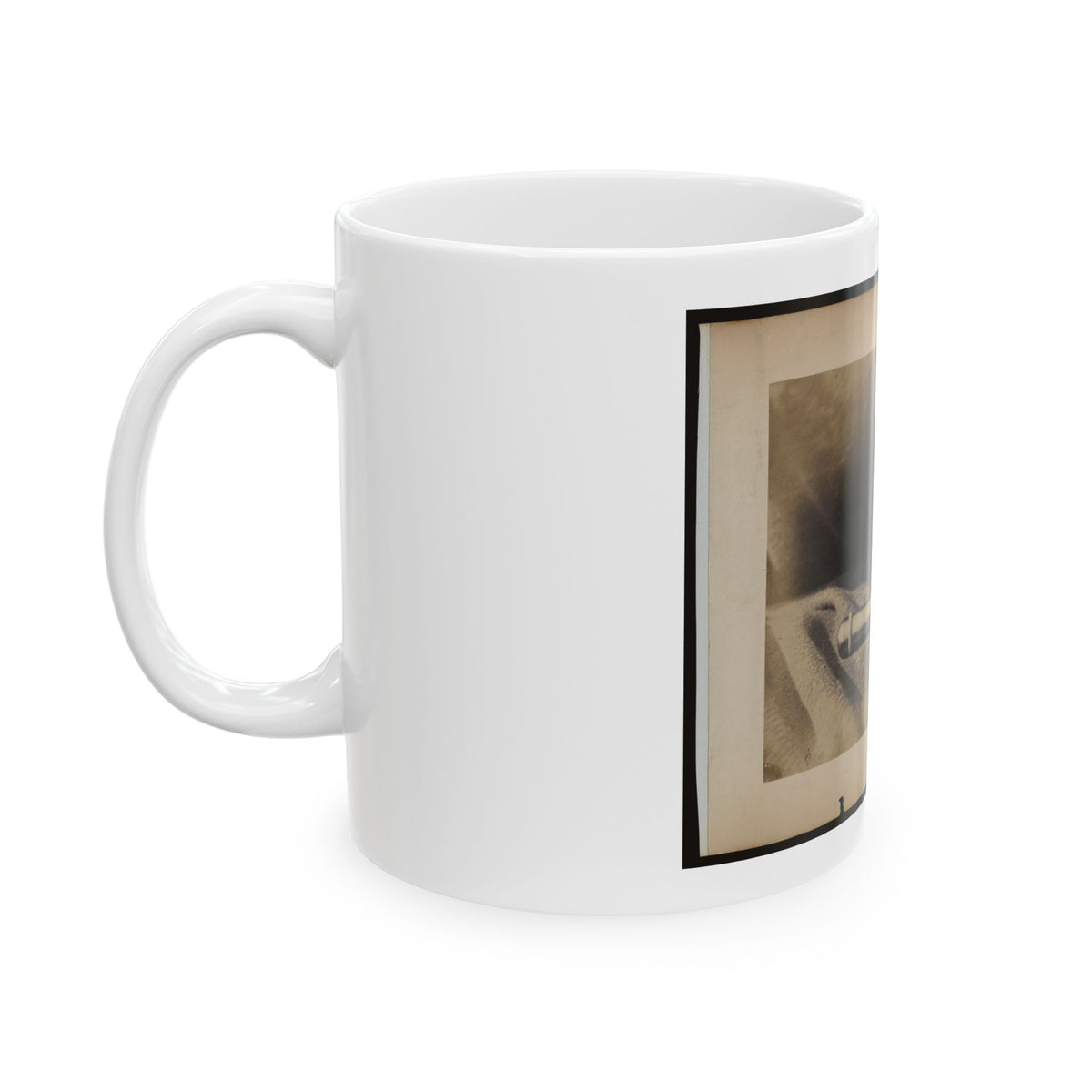 Expedients For Crossing Streams, Pocket Auger Used To Construct The Frames Of The Blanket Boats (U.S. Civil War) White Coffee Mug