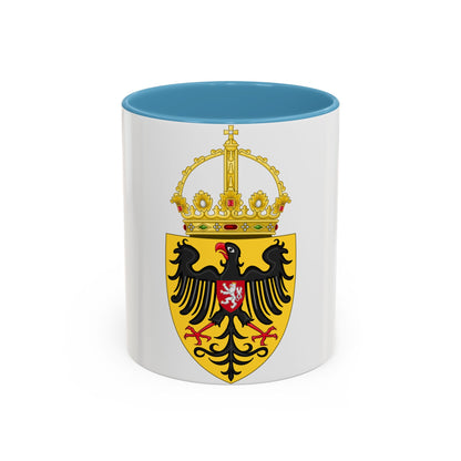 Coat of arms of Charles IV, Holy Roman Emperor - Accent Coffee Mug