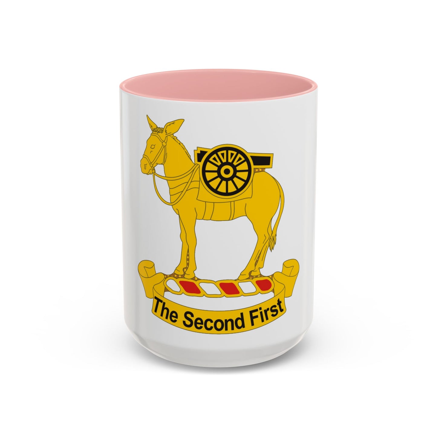 2nd Field Artillery Regiment (U.S. Army) Accent Coffee Mug