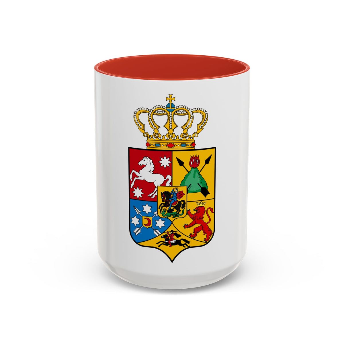 Tsardom of Georgian Emblem - Accent Coffee Mug