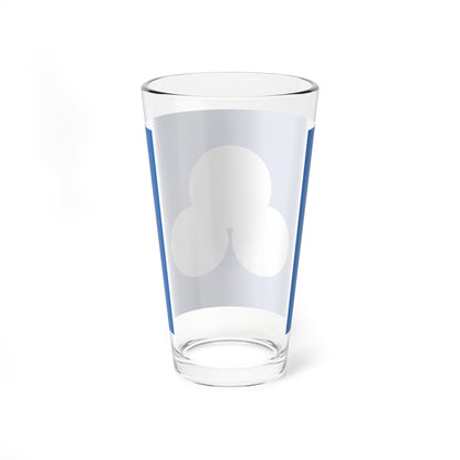 Flag of Sumoto Hyogo (Japan) Pint Glass 16oz